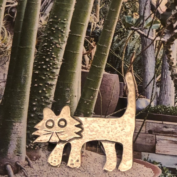 Silpada Sterling Silver Feline Pin 🐱 - Picture 7 of 7